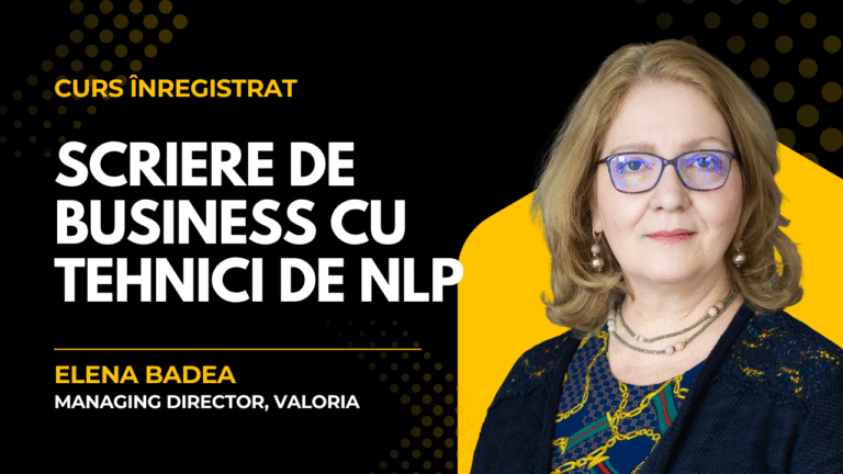 Scriere de business cu tehnici de NLP